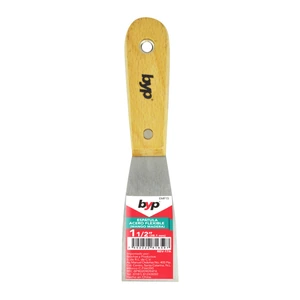 BYP-EMF15 / EMF15 Espátula acero flexible con mango de madera - 1 1/2"