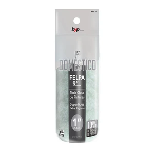 BYP-FEC39 / FEC39 Felpa 9" de uso doméstico para superficies rugosas - 9"x 1"
