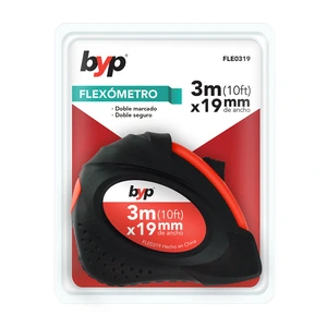 BYP-FLE0319 / FLE0319 Flexómetro - 3m x 19mm