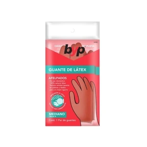 Guantes de latex afelpados - GRANDE