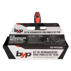 BYP-KHTP7 / KHTP7 Kit 7 Piezas Herramientas para Paneles de Yeso