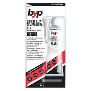 BYP-SRTVN07 / SRTVN07 Silicon Alta temperatura RTV Negro 70g