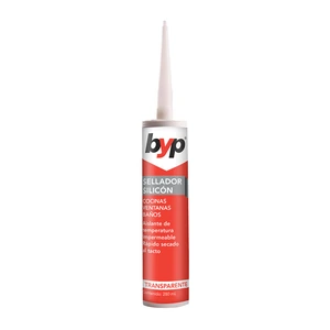 BYP-STR28 / STR28 Sellador silicón - 280ml / Transparente
