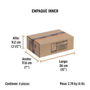 Cincel de corte frío 1 x 10