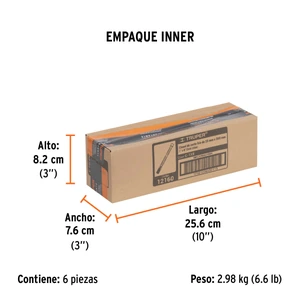 Cincel de corte frío de 1 X 8
