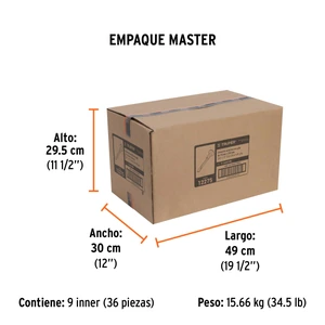 Cincel de corte frío 3/4 x 10