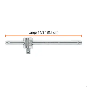 Barra corrediza para dados cuadro 1/4
