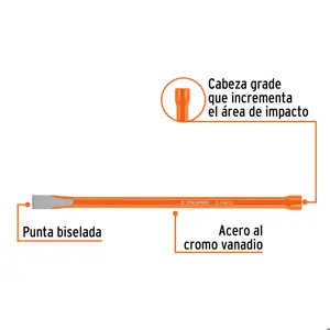 Cincel de corte frío de 5/8 X 12