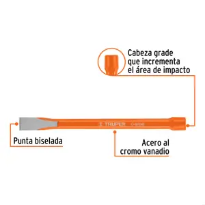Cincel de corte frío de 5/8 X 8
