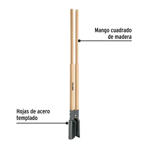 Cavador mangos de madera 48