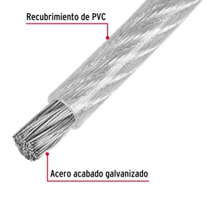 Fiero Metro de cable rígido 1/16