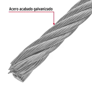 Fiero Metro de cable flexible 1/2