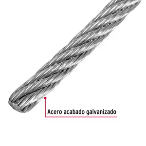 48803 / CAB-1/4F3 Fiero Metro de cable flexible 1/4