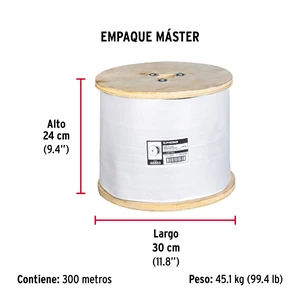 Fiero Metro de cable flexible 1/4