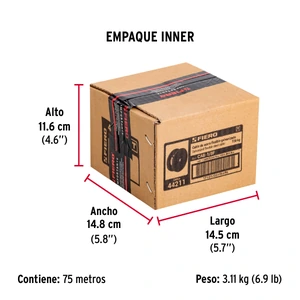 Fiero Metro de cable flexible 1/8