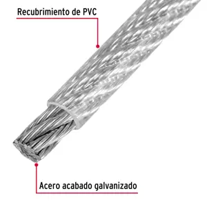 Fiero Metro de cable rígido 1/8