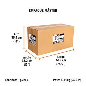 Truper Cable para soldadora inversora, con pinza de tierra, 200 A