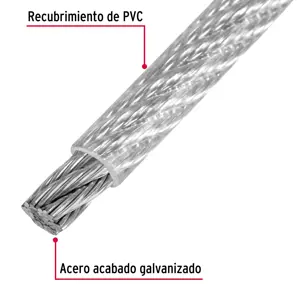 48807 / CAB-3/16RX3 Fiero Metro de cable rígido 3/16
