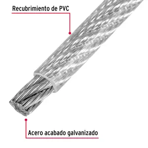 Fiero Metro de cable rígido 3/32