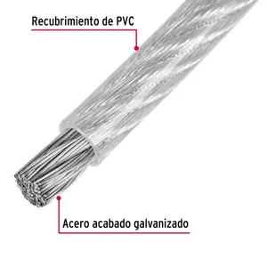 Fiero Metro de cable rígido 3/32