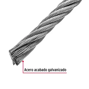 48817 / CAB-3/8F Fiero Metro de cable flexible 3/8