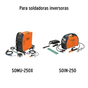 Cable para SOIN-250 y SOMU-250X, con pinza de tierra, Truper