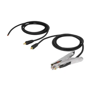 100288 / CAB-300A Cable para SOIN-250 y SOMU-250X, con pinza de tierra, Truper