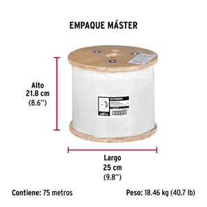 Fiero Metro de cable flexible 5/16
