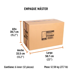Truper Línea de vida 1.8 m cinta políéster con absorbedor impacto