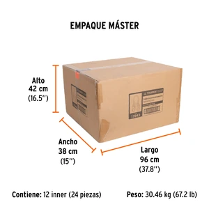 Truper Cable de posicionamiento de 1.8 m cinta de poliester, ANSI