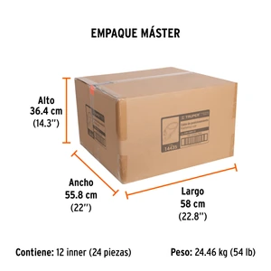 Truper Cable de posicionamiento cuerda de poliéster de 1.5 m