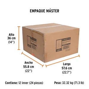 Truper Cable de posicionamiento cuerda de poliéster de 1.5 m, ANSI