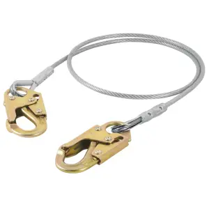 17047 / CAB-5490-18-A Cable de posicionamiento de acero 1.8 m, ANSI, Truper