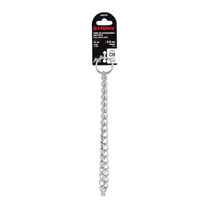Fiero Collar de entrenamiento para perro, 45 cm, eslabón 2.5 mm