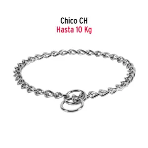 Fiero Collar de entrenamiento para perro, 45 cm, eslabón 2.5 mm