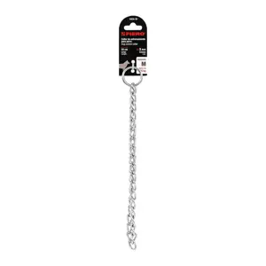 Fiero Collar de entrenamiento para perro, 50 cm, eslabón de 3 mm