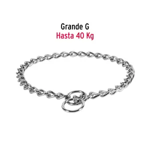 Fiero Collar de entrenamiento para perro, 55 cm, eslabón 3.5 mm