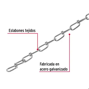 44192 / CADE-30 Fiero Metro de cadena tipo Víctor de 3.0 mm en carrete de 30 m