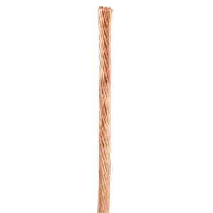 40091 / CADES-12-100 Volteck Metro de cable desnudo de cobre calibre 12 AWG, rollo 100 m