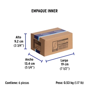 Calentador de inmersión p/agua #1 de 8 L, 400 W, Volteck