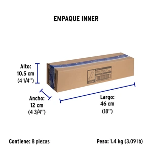 Calentador de inmersión p/agua #10 de 38 L, 1900 W, Volteck