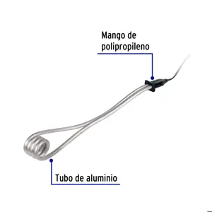 Calentador de inmersión p/agua #10 de 38 L, 1900 W, Volteck