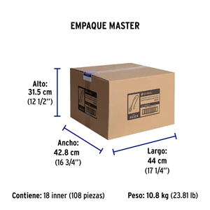 Calentador de inmersión p/agua #2 de 10 L, 500 W, Volteck
