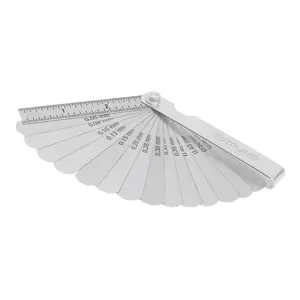14395 / CAL-15 Calibrador de 15 hojas std / mm, Truper