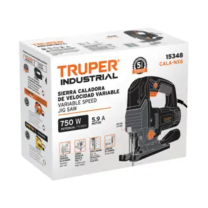 Expert Sierra caladora 750 W 5.9 A velocidad variable, industrial