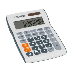 60480 / CALC-12B Calculadora de bolsillo, Truper