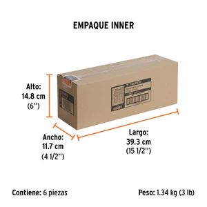Calculadora de escritorio 19 cm, Truper