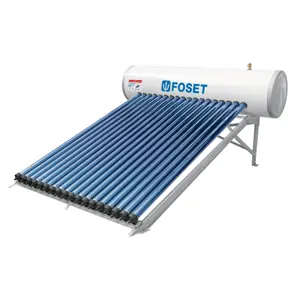 49966 / CALE-18HS Calentador solar HeatPipe, 18 tubos, 200L, 5 personas, Foset