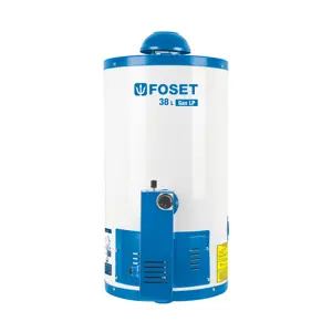 45267 / CALE-38D Calentador de depósito, 38L, 1 servicio, gas LP, Foset