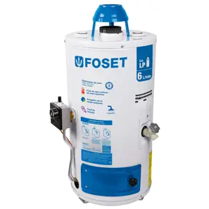 45268 / CALE-6P Calentador de paso 6 L 1 servicio gas L.P., Foset